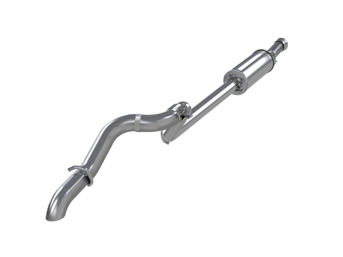 MBRP Jeep Wrangler Installer Series Cat-Back Exhaust S5533AL (18-23  or   Jeep Wrangler JL) - Free Shipping