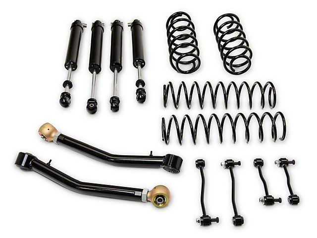 Mammoth 2-Inch Suspension Lift Kit with Shocks (18-22 Jeep Wrangler JL)