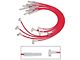 MSD Super Conductor Spark Plug Wire Set; Red (93-95 4.0L Jeep Wrangler YJ)