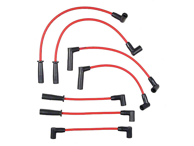 Accel PROConnect Spark Plug Wire Set; Straight/90-Degree Boot; 7-Piece (91-99 4.0L Jeep Wrangler YJ & TJ)