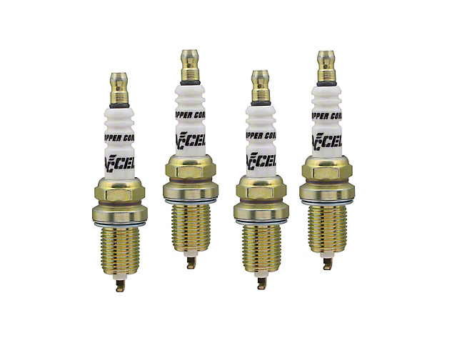 Accel HP Spark Plugs; Copper (84-98 2.5L Jeep CJ7, Wrangler YJ & TJ)