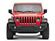 Raxiom Axial Series 7-Inch LED Headlights with Headlight Adapter; Black Housing; Clear Lens (18-24 Jeep Wrangler JL)