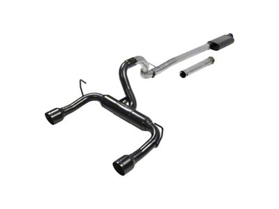 Flowmaster Outlaw Cat-Back Exhaust with Black Tips (18-23 3.6L Jeep Wrangler JL)