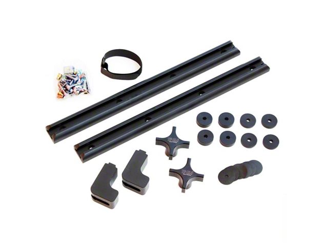 Trail Trak Roll Cage Track Mounting System (18-24 Jeep Wrangler JL 4-Door)
