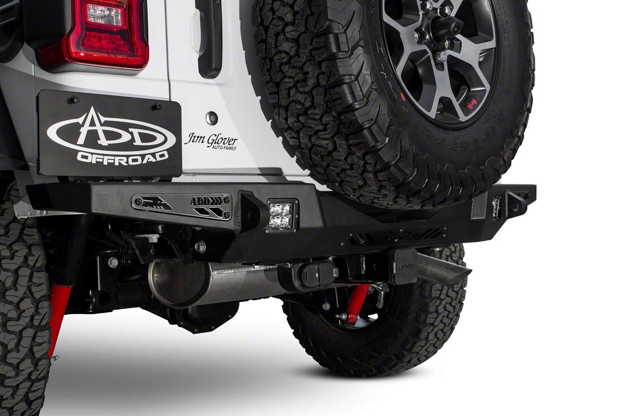 Addictive Desert Designs Stealth Fighter HD Rear Bumper (18-23 Jeep Wrangler JL)
