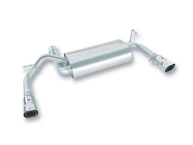 Borla Touring Axle-Back Exhaust with Polished Tips (07-11 3.8L Jeep Wrangler JK)