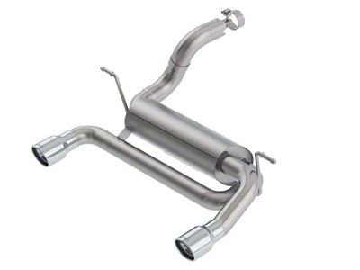 Borla Touring Axle-Back Exhaust with Polished Tips (18-23 2.0L Jeep Wrangler JL)