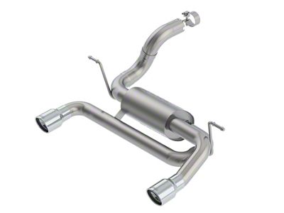 Borla S-Type Axle-Back Exhaust with Polished Tips (18-24 2.0L Jeep Wrangler JL)
