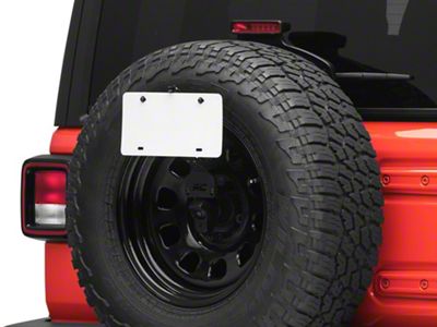 Rough Country License Plate Adapter (18-24 Jeep Wrangler JL)