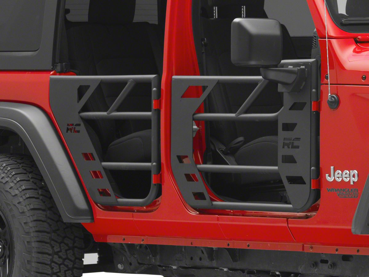 Rough Country Jeep Wrangler Steel Tube Doors; Front and Rear 10619 (18-23 Jeep  Wrangler JL 4-Door) - Free Shipping