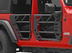Rough Country Steel Tube Doors; Front and Rear (18-22 Jeep Wrangler JL 4-Door)