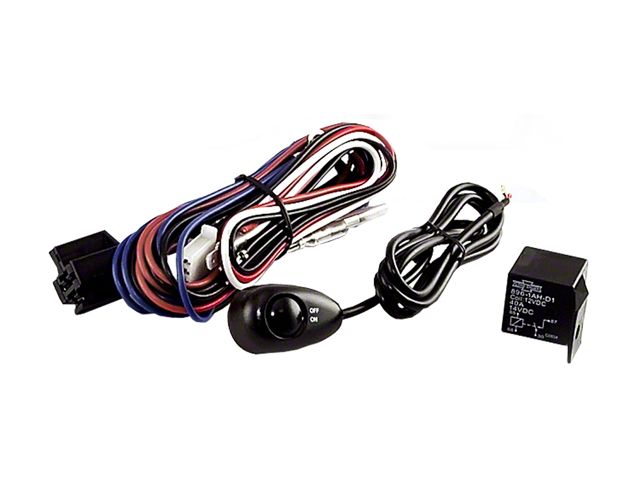 Rugged Ridge Light Installation Wiring Harness Kit for Two Off-Road Lights
