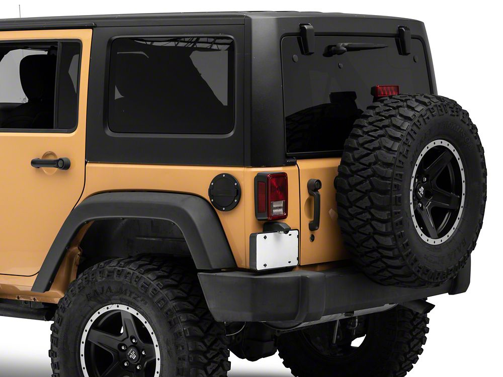 RedRock Fuel Filler Door Cover (0718 Jeep Wrangler JK) RedRock