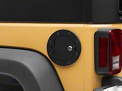 RedRock Locking Aluminum Fuel Door Cover (07-18 Jeep Wrangler JK)