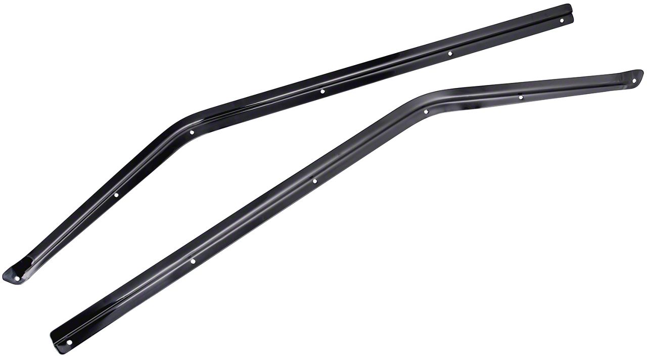 Jeep Wrangler Window Glass Retaining Channels (87-95 Jeep Wrangler YJ w ...