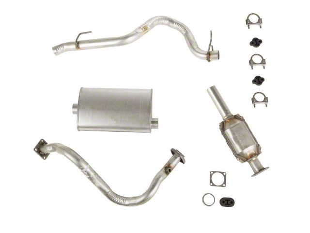 Cat-Back Exhaust System (87-92 2.5L Jeep Wrangler YJ)