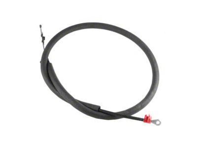 Heater Defroster Cable; Red End (87-95 Jeep Wrangler YJ)