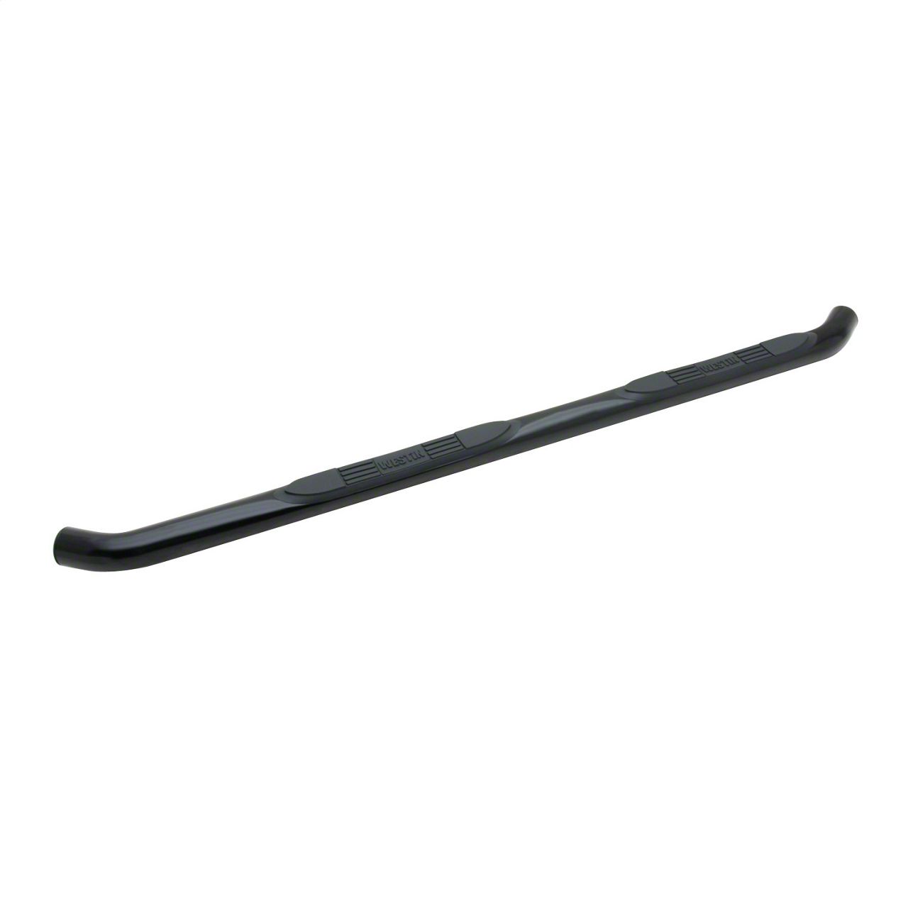 E-Series 3-Inch Nerf Side Step Bars; Black (07-18 Jeep Wrangler JK 4-Door)