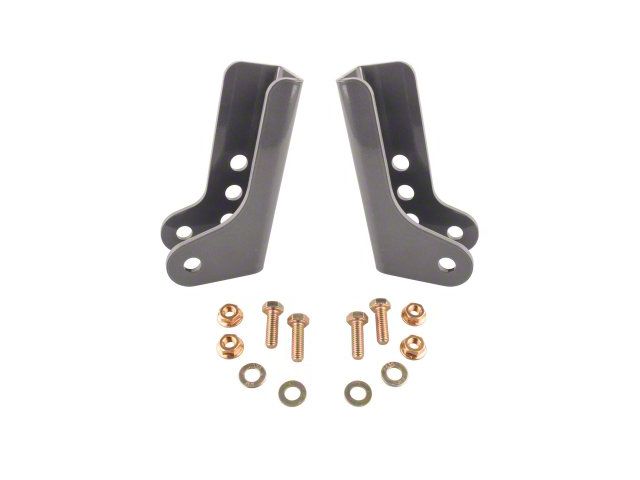 Synergy Manufacturing Rear Lower Shock Relocation Brackets (18-24 Jeep Wrangler JL)