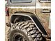 Rear Tube Fenders; Textured Black (18-24 Jeep Wrangler JL)