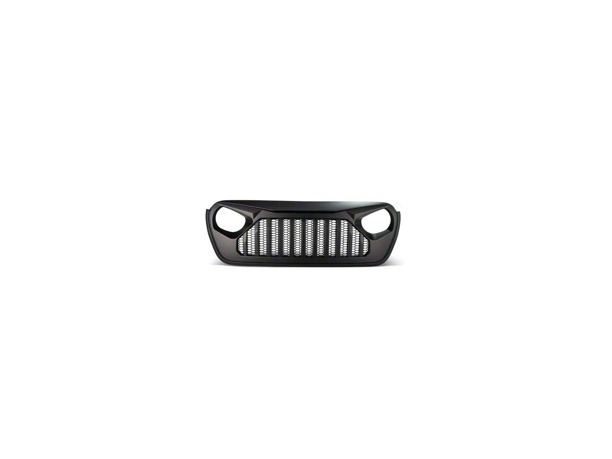 DV8 Offroad Jeep Wrangler Replacement Grille; Black GRJL-01 (18-23 Jeep  Wrangler JL) - Free Shipping