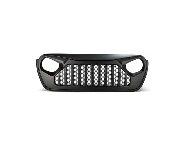 DV8 Offroad Replacement Grille; Black (18-24 Jeep Wrangler JL)