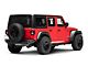 WJ2 Rear Bumper; Pre-Drilled for Backup Sensors; Textured Black (18-24 Jeep Wrangler JL)