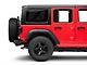 WJ2 Rear Bumper; Pre-Drilled for Backup Sensors; Textured Black (18-24 Jeep Wrangler JL)