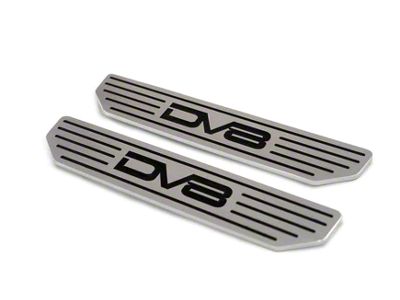 DV8 Offroad Door Sill Plates with DV8 Logo; Rear (20-24 Jeep Gladiator JT)