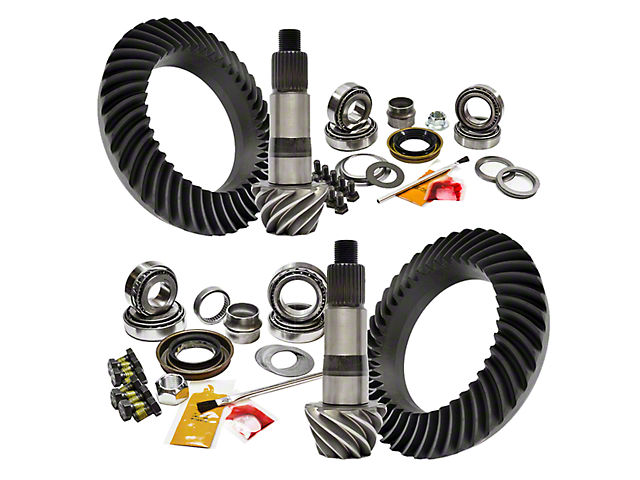 Nitro Gear & Axle M210 Front Axle/M220 Rear Axle Ring and Pinion Gear Kit; 4.63 Gear Ratio (20-22 Jeep Gladiator JT)