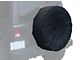 30 to 32-Inch Spare Tire Cover; Black (18-24 Jeep Wrangler JL)