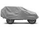 4-Layer Breathable Full Car Cover; Gray (07-24 Jeep Wrangler JK & JL 2-Door)