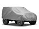 4-Layer Breathable Full Car Cover; Gray (07-18 Jeep Wrangler JK 4-Door)