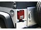 Billet Style Locking Fuel Door; Chrome (07-18 Jeep Wrangler JK)