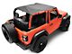 California Brief Soft Top; Black Diamond (18-24 Jeep Wrangler JL 2-Door)