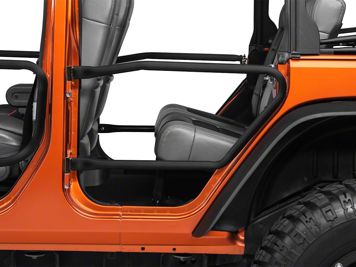 Olympic 4x4 Jeep Wrangler Safari Doors Color Rubicon Black 131