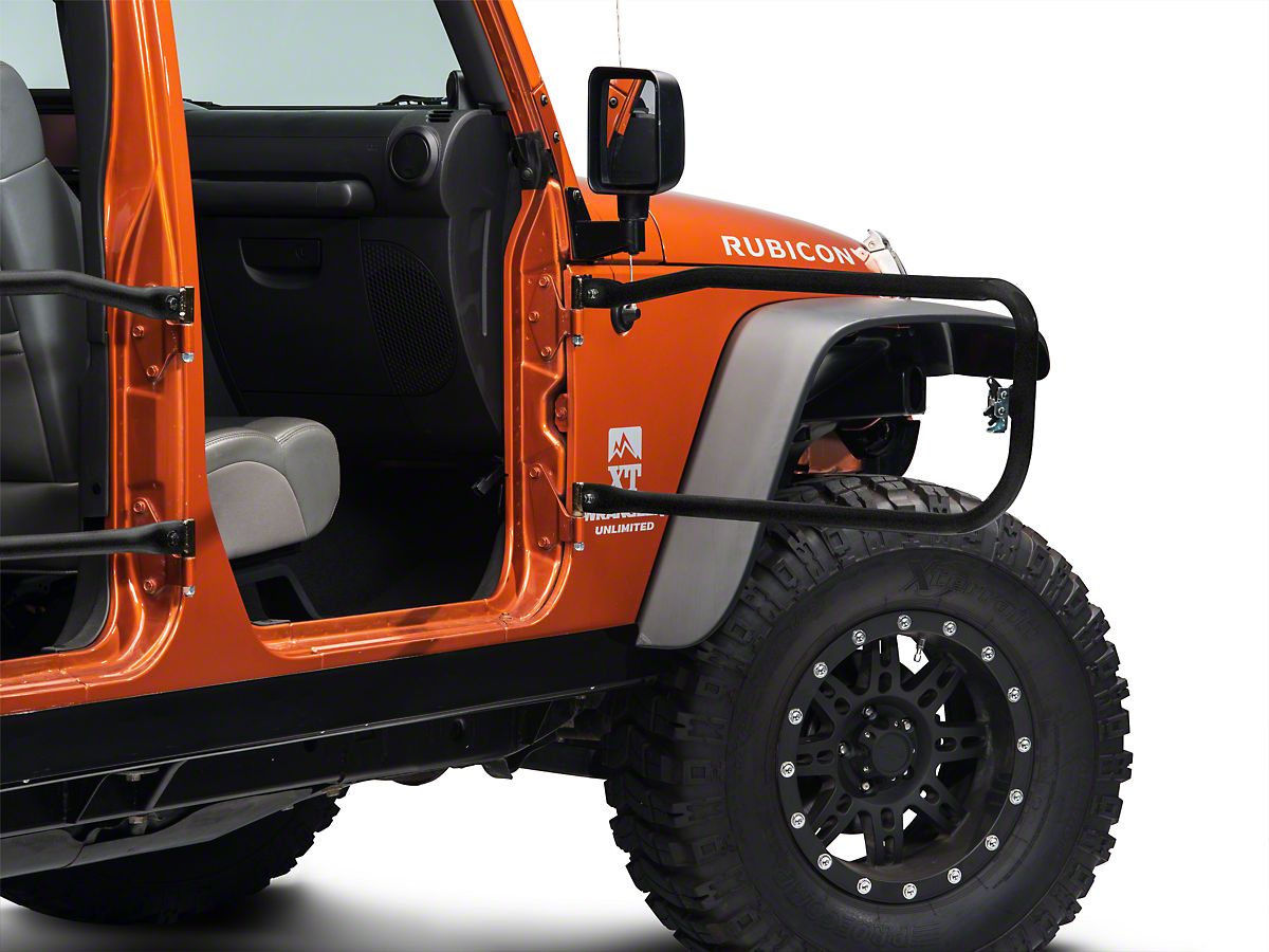 Olympic 4x4 Jeep Wrangler Safari Doors Color Rubicon Black 131
