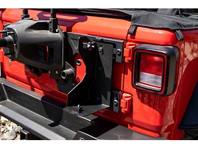 Jeep Wrangler Off-Road Jack Tailgate Mount (07-23 Jeep Wrangler JK & JL) -  Free Shipping