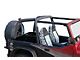 Roll Bar Pad Kit; Black Denim (92-95 Jeep Wrangler YJ)