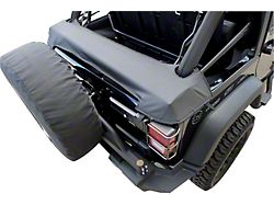 Soft Top Storage Boot; Black Diamond (07-18 Jeep Wrangler JK 2-Door)