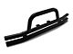 Double Tube Front Bumper with Hoop; Black (18-24 Jeep Wrangler JL)