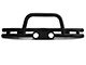 Double Tube Front Bumper with Stinger; Textured Black (18-24 Jeep Wrangler JL)