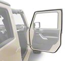Front Door Seal; Driver and Passenger Side (07-18 Jeep Wrangler JK)