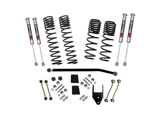 SkyJacker 3.50 to 4-Inch Dual Rate Long Travel Suspension Lift Kit with M95 Performance Shocks (20-24 3.0L EcoDiesel Jeep Wrangler JL Rubicon 4-Door)