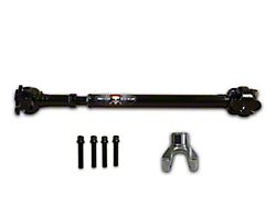 Adams Driveshaft Extreme Duty Series OEM Flange Style Front 1350 CV Driveshaft with Solid U-Joints (18-23 Jeep Wrangler JL Rubicon)