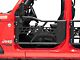 Tubular Safari Doors with Mirrors (18-24 Jeep Wrangler JL 4-Door)