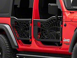 Barricade Tubular Spyder Web Doors with Mirrors (18-26 Jeep Wrangler JL 4-Door)