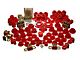 1-Inch Body Lift Kit with Hyper-Flex System Complete Bushing Kit; Red (97-06 Jeep Wrangler TJ)