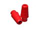 Front Extended Bump Stops for 1.75-Inch Lift; Red (93-98 Jeep Grand Cherokee ZJ)