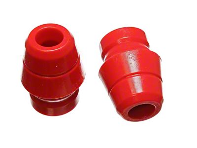 Front Control Arm Bump Stops; Red (93-98 Jeep Grand Cherokee ZJ)